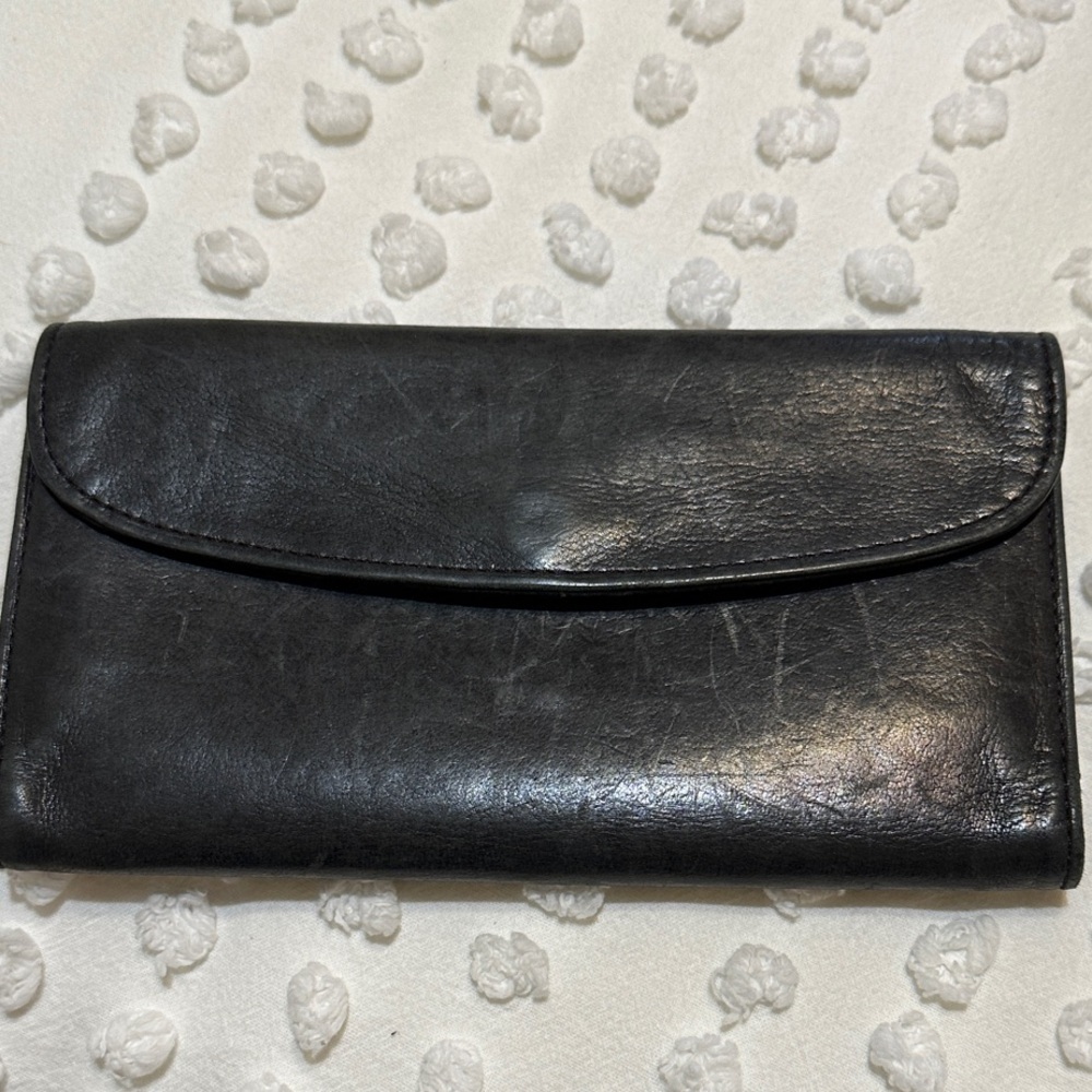 Coach Black Leather Wallet